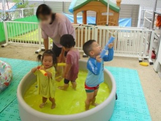 雨水みつけた！